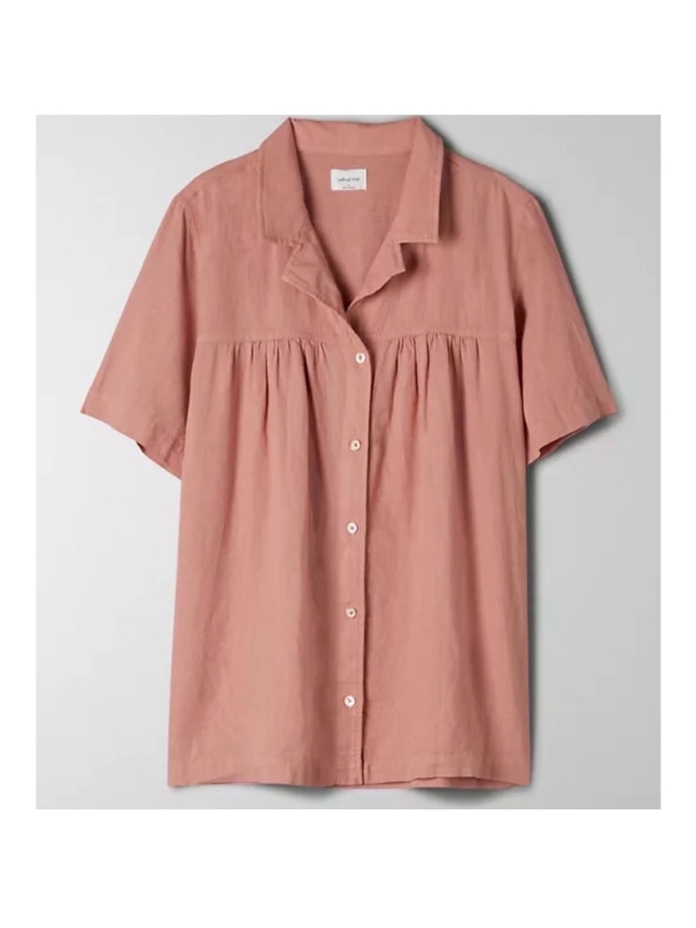 Aritzia Wilfred Free Callisto Button Up